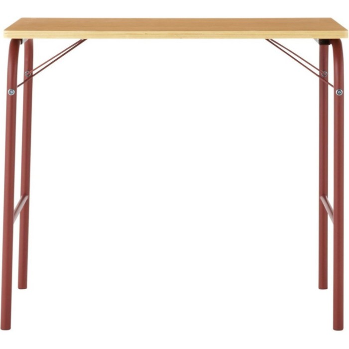 무인양품 무지 일본 접이식 원목 테이블 식탁 철재다리 무료배송