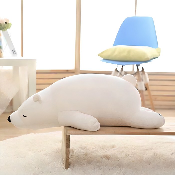 순잠 북극곰 곰돌이 애착인형 쿠션 순잠 북극곰 곰돌이 애착인형 쿠션