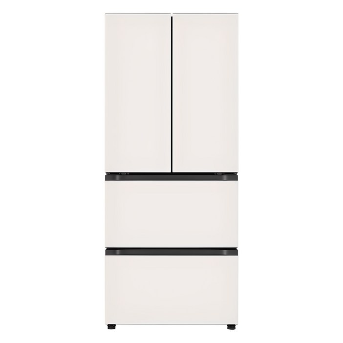 색상선택형 LG전자 오브제 402L 스탠드형 김치냉장고 메탈 4도어 디오스 방문설치