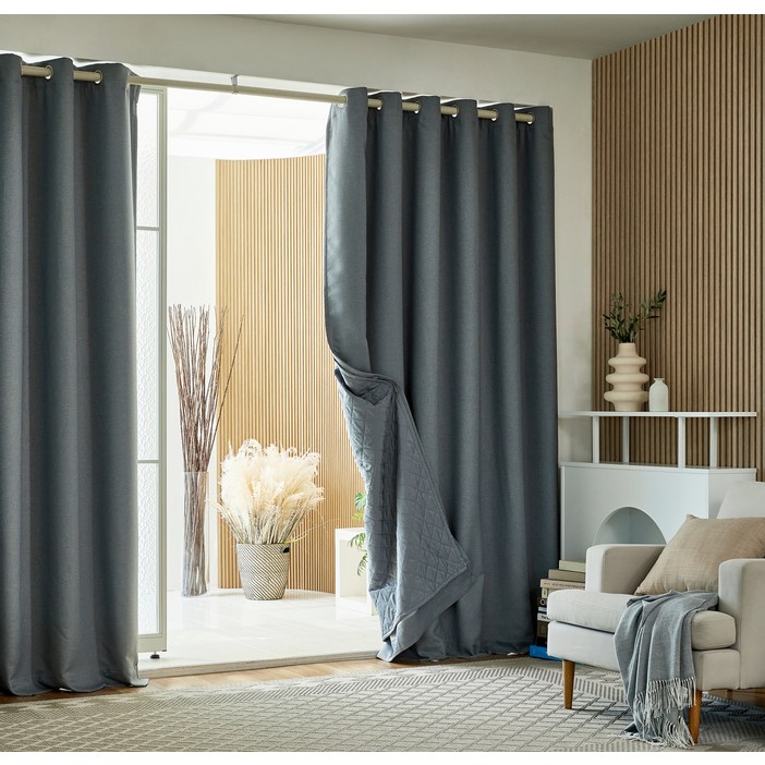 모던하우스 ON 뉴포시즌 패딩 탈부착 3중방한 3도씨 커튼