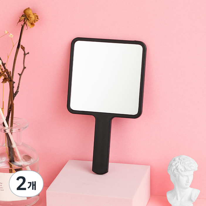 난리시스터즈 휴대용 미니 손거울 9 x 16 x 0.45 cm