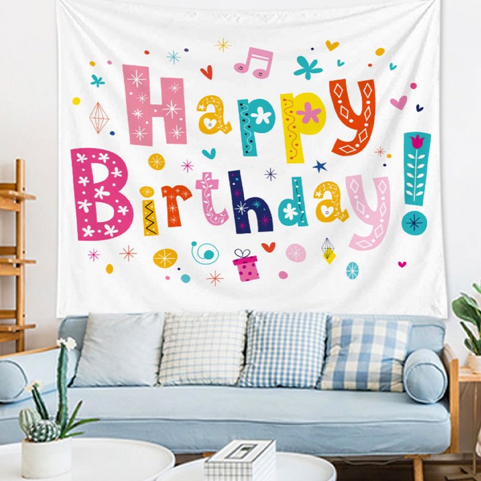 이사벨홈 플라넬 생일파티 현수막 이사벨홈 플라넬 생일파티 현수막