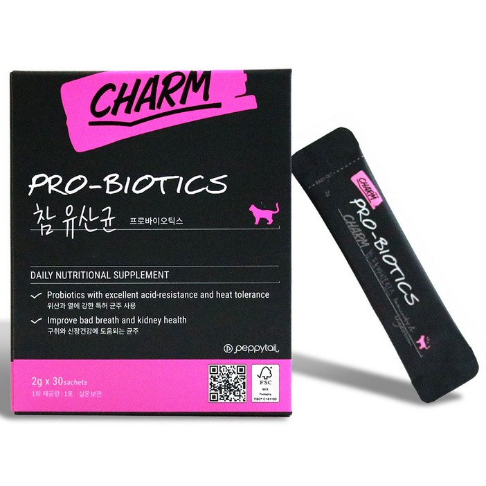 페피테일 고양이 참 영양제