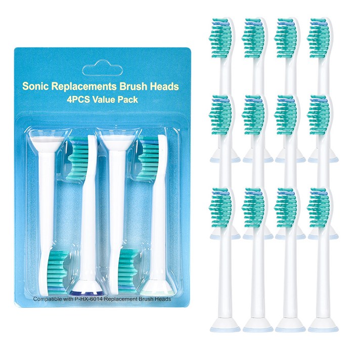 온비유 필립스 소닉케어 전동칫솔 호환 리필모 4개입, 프로리절트, 4세트