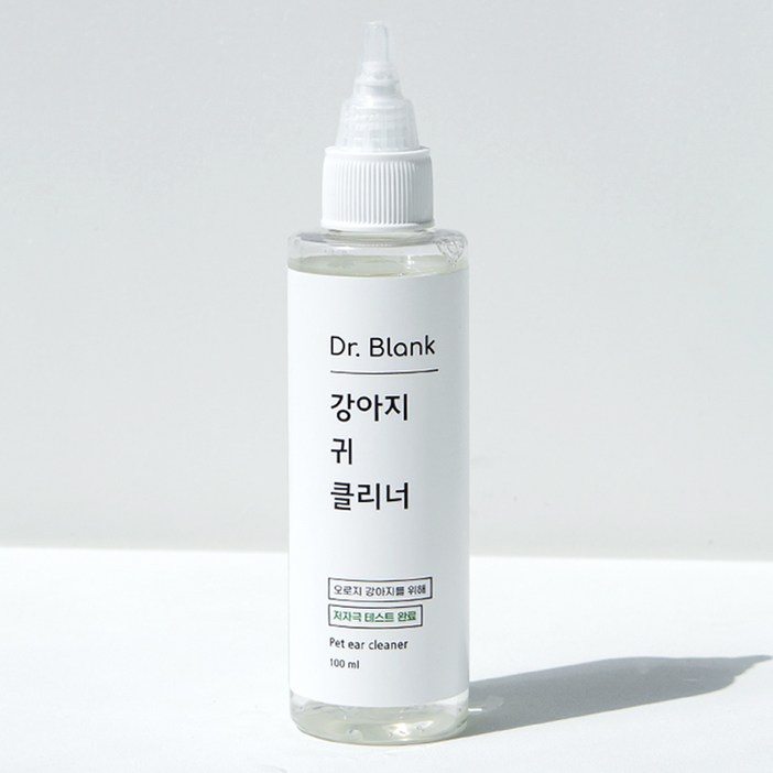 닥터블랭크 강아지 귀 클리너, 100ml, 1개 닥터블랭크 강아지 귀 클리너, 100ml, 1개