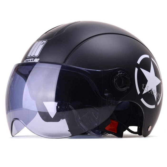 MOTOCUBE 하프 바이크 헬멧