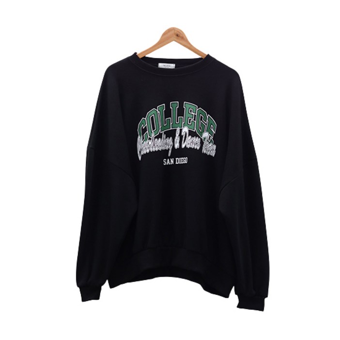 여성용 라라온 뮤솔 프린팅 맨투맨