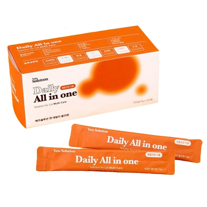 펫프렌즈 고양이 데일리 올인원 영양제, 30회분, 종합영양제, 1개