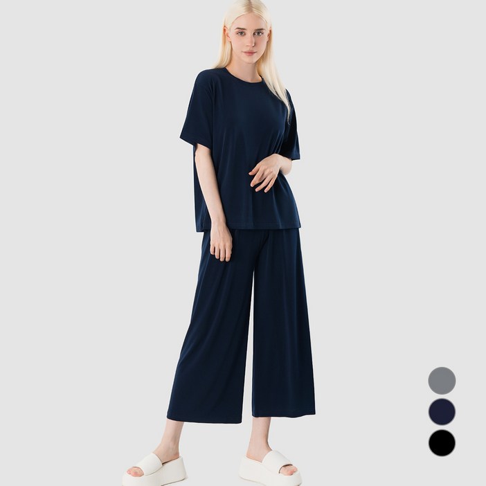 아르메데스 냉장고 루즈핏 티셔츠  와이드 팬츠 상하세트 AR313