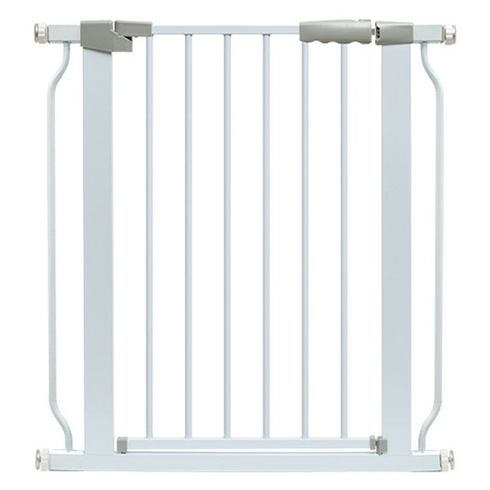 플리다스 강아지 프리미엄 이지 세이프 반자동 안전문, 화이트, 1개