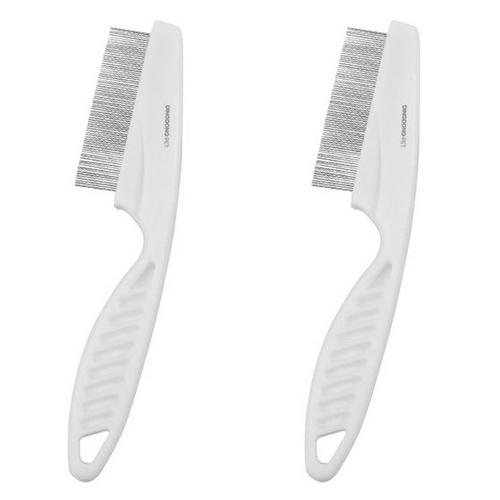 딩동펫 반려동물 스틸 컴포트 위생 니들 눈꼽빗 소형