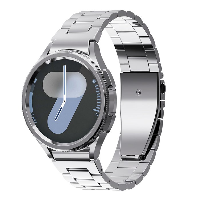 칸탐 갤럭시워치 클래식 메탈 스트랩, 실버, 1개