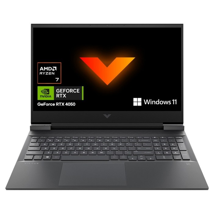 HP 2025 빅터스 15 라이젠7 라이젠 7000 시리즈 지포스 RTX 4050, Mica silver, 15fb3213AX, 512GB, 16GB, WIN11 Home