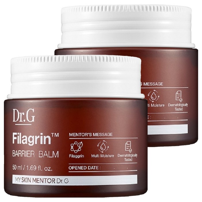 닥터지 필라그린 배리어 보습밤, 50ml, 2개