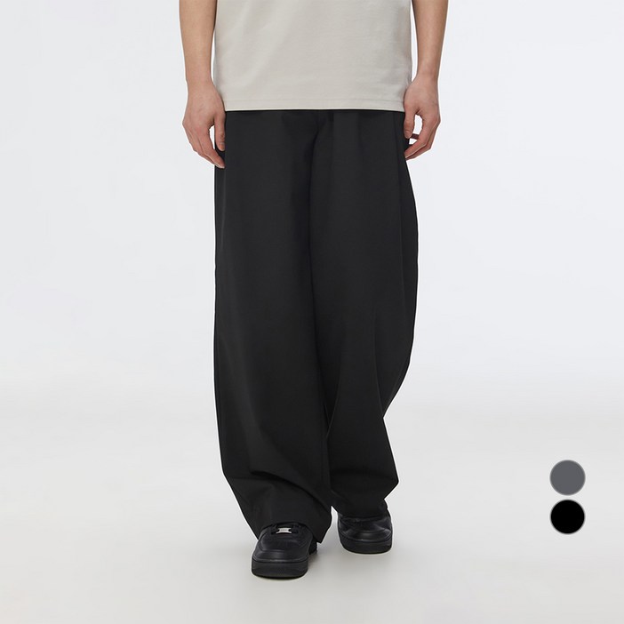 스파오 남성용 에센셜 슈퍼 와이드 슬랙스 SPTAF23M03