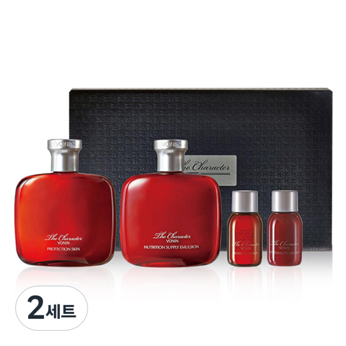 보닌 남성용 더 캐릭터 기초 2종(스킨 140ml 에멀전 140ml)