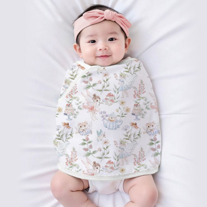 신생아용 스와들 순면 속싸개 M 612개월