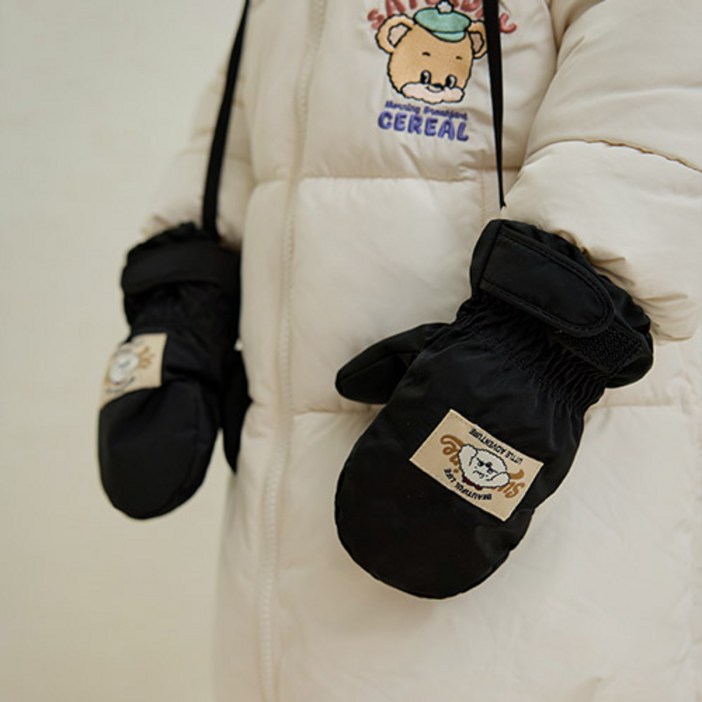 밀크마일 멍멍도톰 겨울장갑