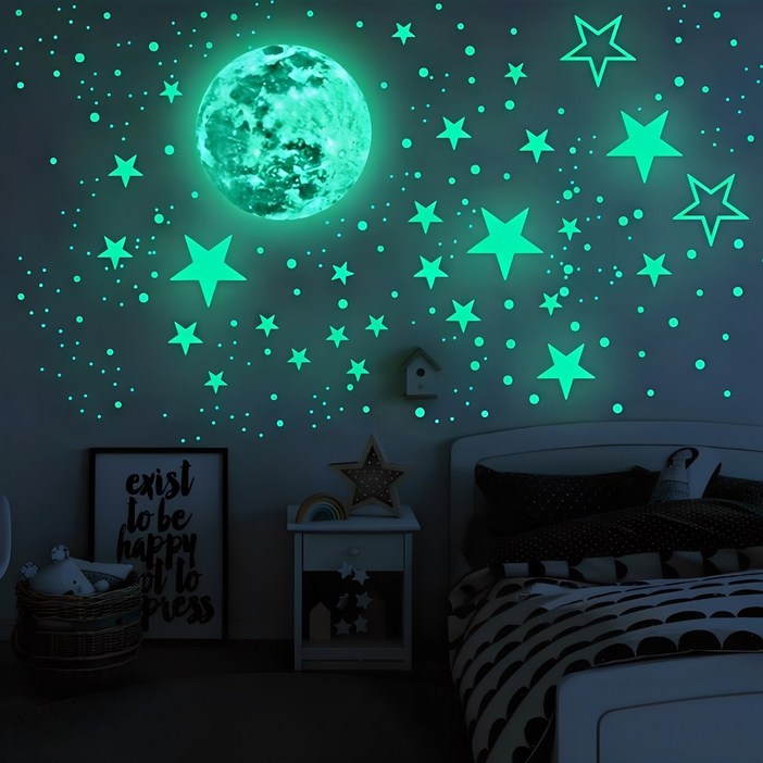 메이스 다용도 인테리어 포인트 야광스티커