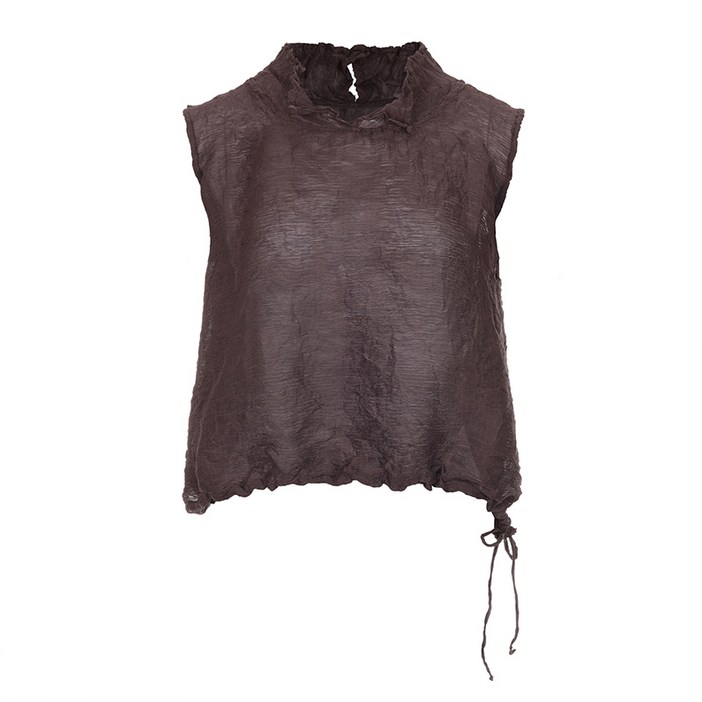 피네플리츠 민소매 카라 스트링 탑 7 color