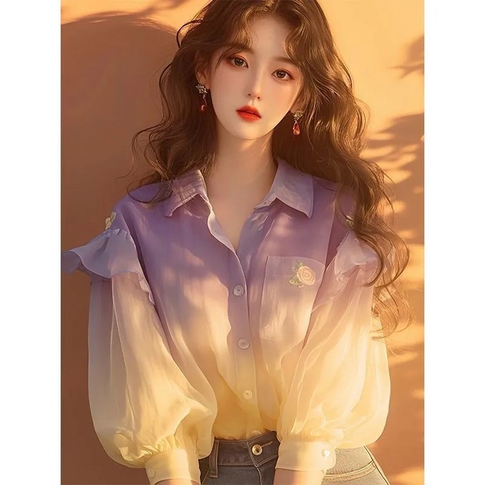 녕동 여성 데일리 쉬폰 남방 셔츠슬림핏 예쁜 긴팔 블라우스 녕동 여성 데일리 쉬폰 남방 셔츠슬림핏 예쁜 긴팔 블라우스