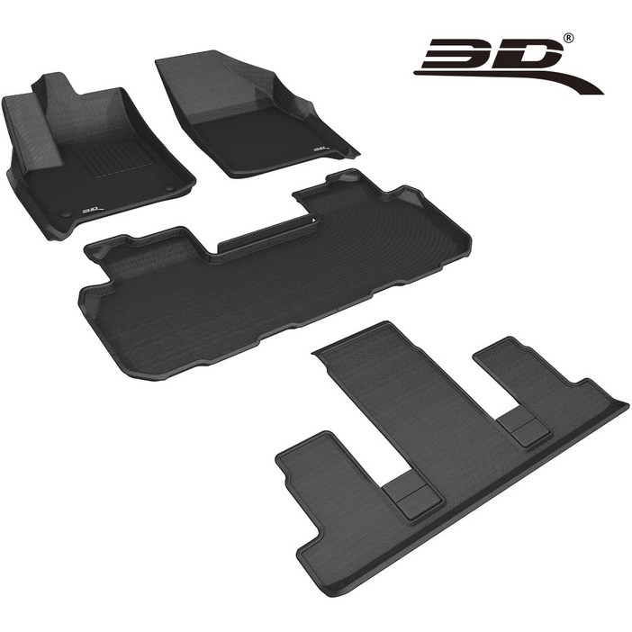 3D 카구 카매트 쉐보레 트래버스 18년현재 TPE 차량용 바닥매트