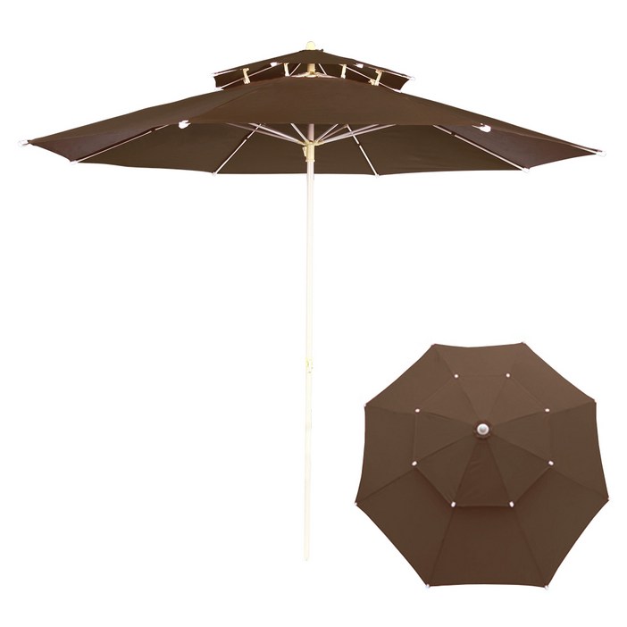 연필트리 특대형 이층 파라솔