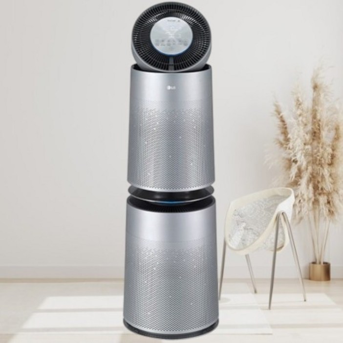 LG 퓨리케어 360도 공기청정기 펫 플러스 뉴메탈 샤인 AS301DNPA
