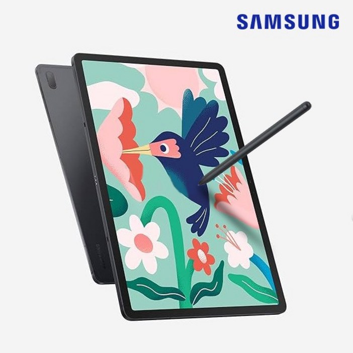 가성비리퍼 삼성 갤럭시탭S7 FE LTEWIFI 128G  S펜 포함, 미스틱블랙