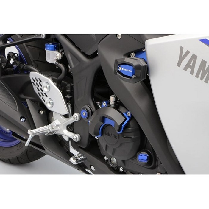 BIKERS 야마하 MT03 YZFR3 프레임 슬라이더 블루 BLUE Y0176