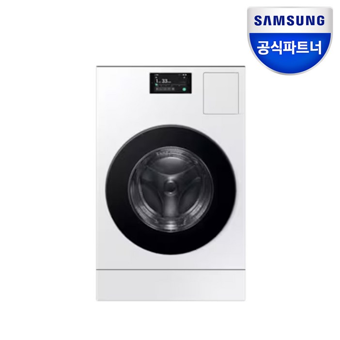 삼성전자 비스포크 AI 콤보 25kg+15kg WD25DB8995BC 에센셜 화이트