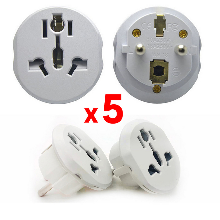 5개 1set eu 돼지코 플러그 멀티슬림 한국 us 유럽형 유럽 변환 어댑터 110v 220V 국내 4.8, 5개 5개 1set eu 돼지코 플러그 멀티슬림 한국 us 유럽형 유럽 변환 어댑터 110v 220V 국내 4.8, 5개
