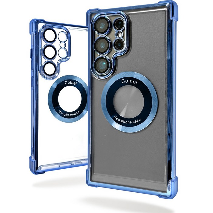 갤럭시 맥세이프 풀커버 마그네틱 투명 케이스