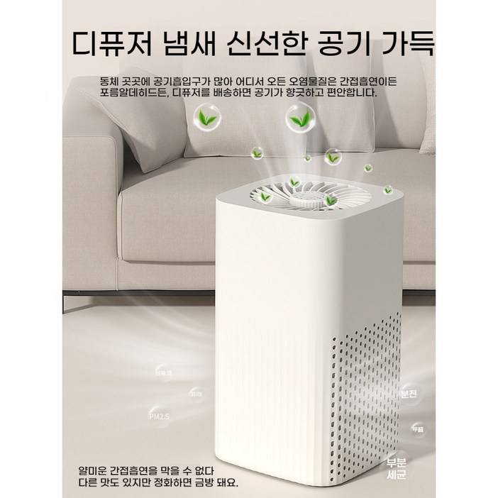 ANYOU 공기청정기 포름알데히드 제거 가정용 탁상용 소형 실내흡연 고양이털 음이온 탈취기 ANYOU 공기청정기 포름알데히드 제거 가정용 탁상용 소형 실내흡연 고양이털 음이온 탈취기