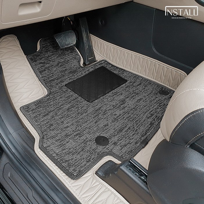 리노 카니발 4세대 KA4 가죽 카매트_9인승_컴포트_유