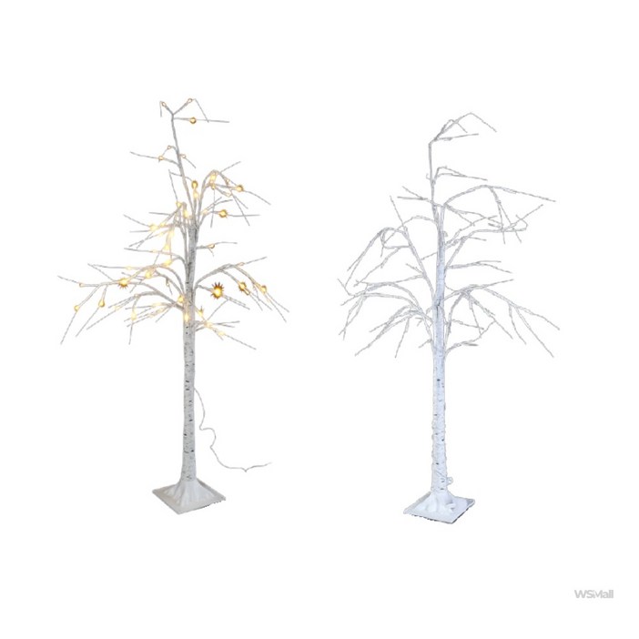 WSSTORE USB 자작나무 LED 무드등120CM 크리스마스트리