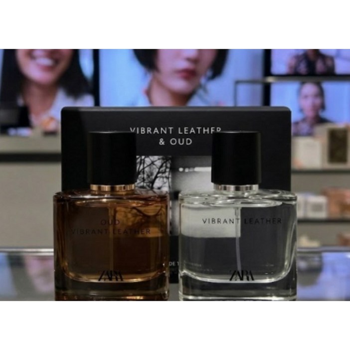 ZARA VIBRANT LEATHER + OUD VIBRANT LEATHER 오드 퍼퓸 2 X 60ML ( 2.03 FL.OZ )