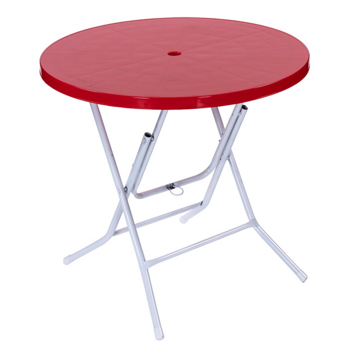 플라스틱테이블 원형테이블 야외테이블 편의점 포장마차 간이 접이식