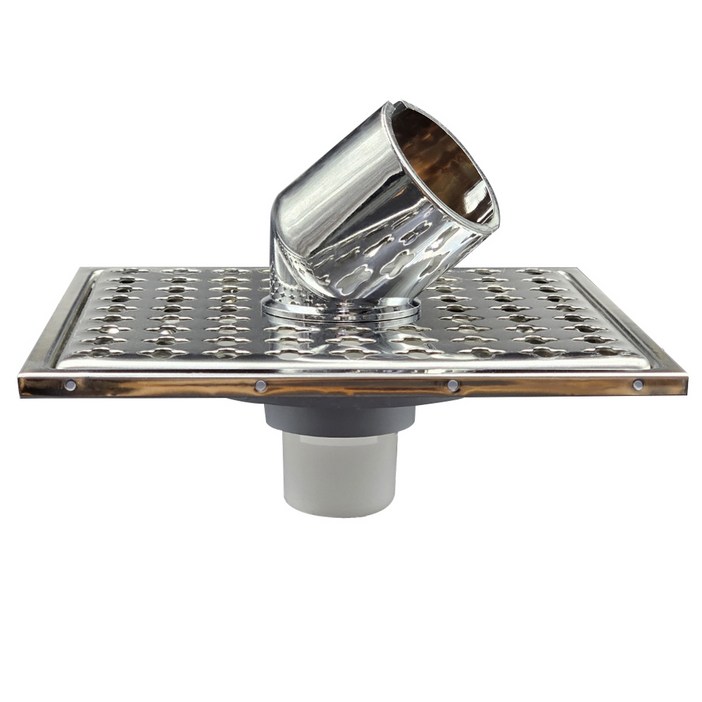 세탁형 파이프유가 200mm / 배란다 바닥 / 304SUS 스텐유가