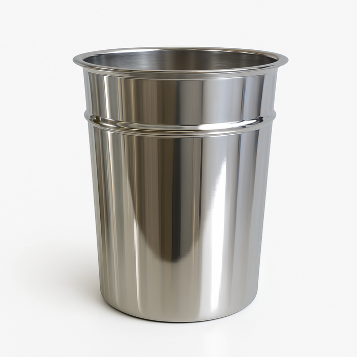 쥬띠크 스텐 설거지통 수저통 수저불림통, 실버, 1개