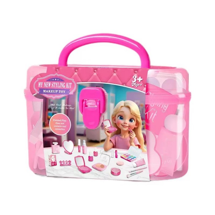 도담도담 소꿉놀이 완구 메이크업 나만의 뷰티박스, 프리미엄 메이크업 박스, 1개