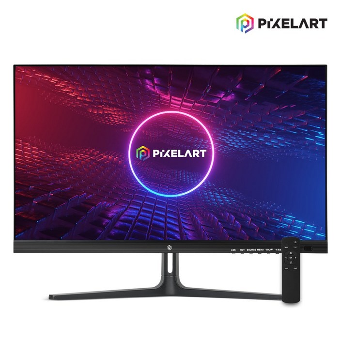 당일출고 픽셀아트 PAQ2475F 무결점 60.45cm IPS QHD HDR 75Hz 오피스 모니터리모컨, PAQ2475F