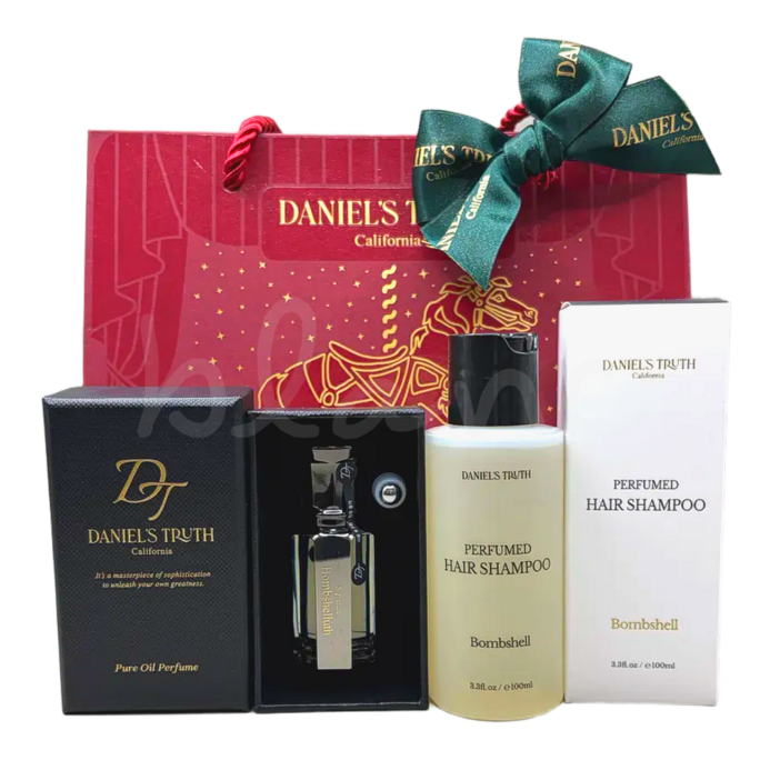 다니엘트루스 오일퍼퓸 밤쉘루스10ml  퍼퓸드 헤어 샴푸100ml 선물포장 서비스