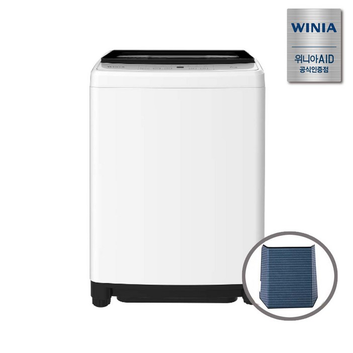 위니아 2026년형 신제품 미니 소형 원룸 오피스텔 통돌이 세탁기 WFE907SWA9 본사방문설치