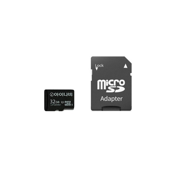 아이나비 정품 블랙박스 메모리카드 32GB MicroSD 벌크케이스 SD어댑터 포함 아이나비 정품 블랙박스 메모리카드 32GB MicroSD 벌크케이스 SD어댑터 포함
