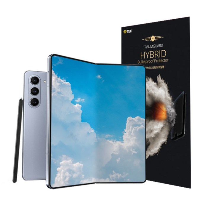 트라움가드 갤럭시Z폴드5 내부2장+전면1장+카메라, 1세트
