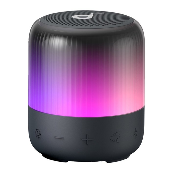 앤커 사운드코어 글로우 미니 블루투스 스피커, A3136011, 블랙