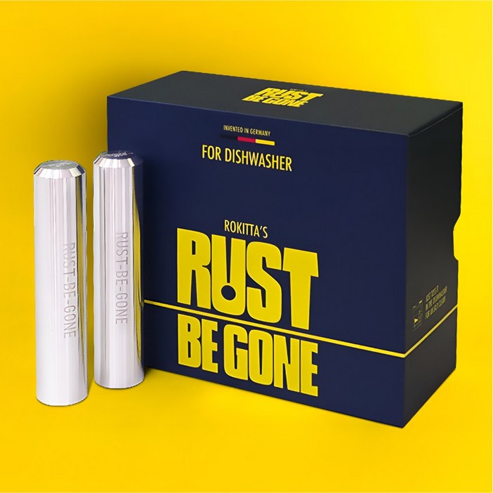 로키타스 식기세척기 녹제거제 스틱 식세기 녹방지 세제 러스트비건 클리너 녹물 세척 녹 청소, 단순배송상품, 2개, 실버