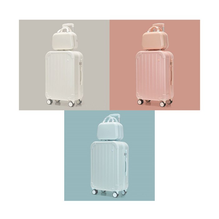 STAGER 여행용 파스텔톤 24인치 중형 캐리어