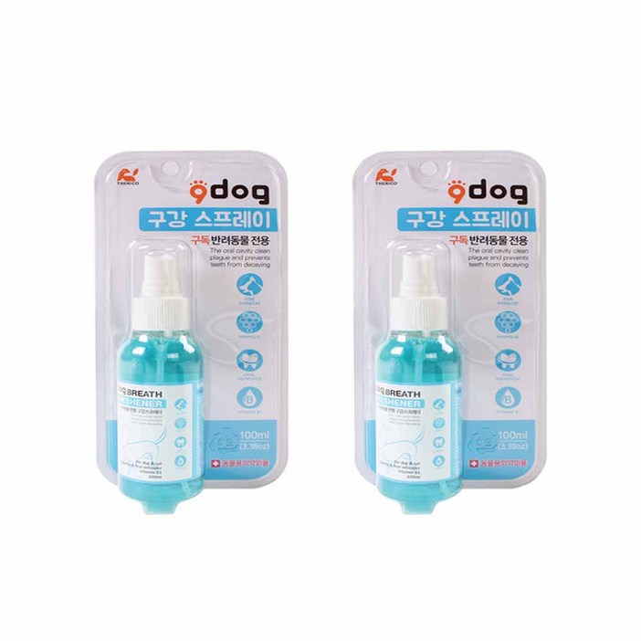2개구독 구강스프레이 100ml 펫구강관리, 1 2개구독 구강스프레이 100ml 펫구강관리, 1